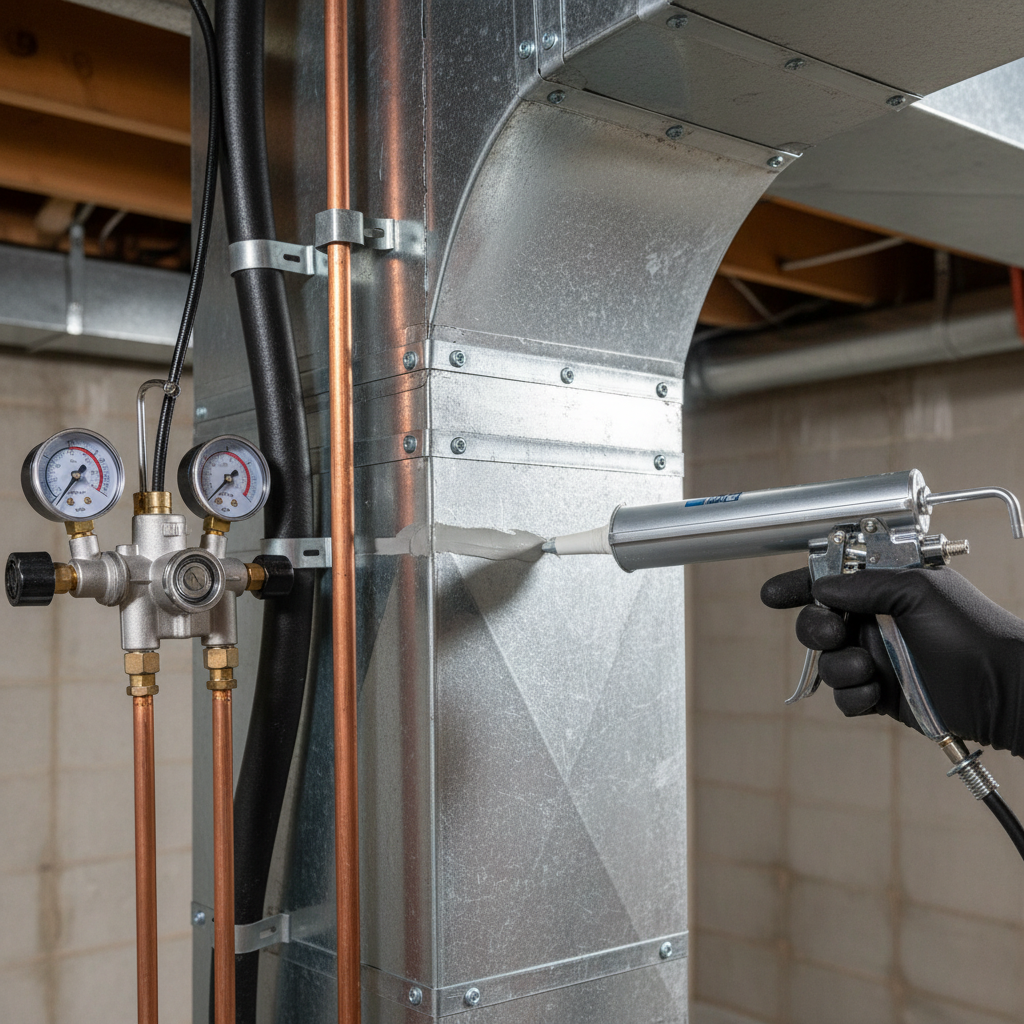 Subtle view of an outdoor unit after a heating system replacement in a quiet Jacksboro, TN neighborhood.